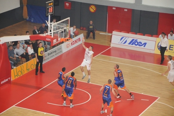 Season 2014/2015, Group B, Round 1: KK Kozuv - KK Mornar